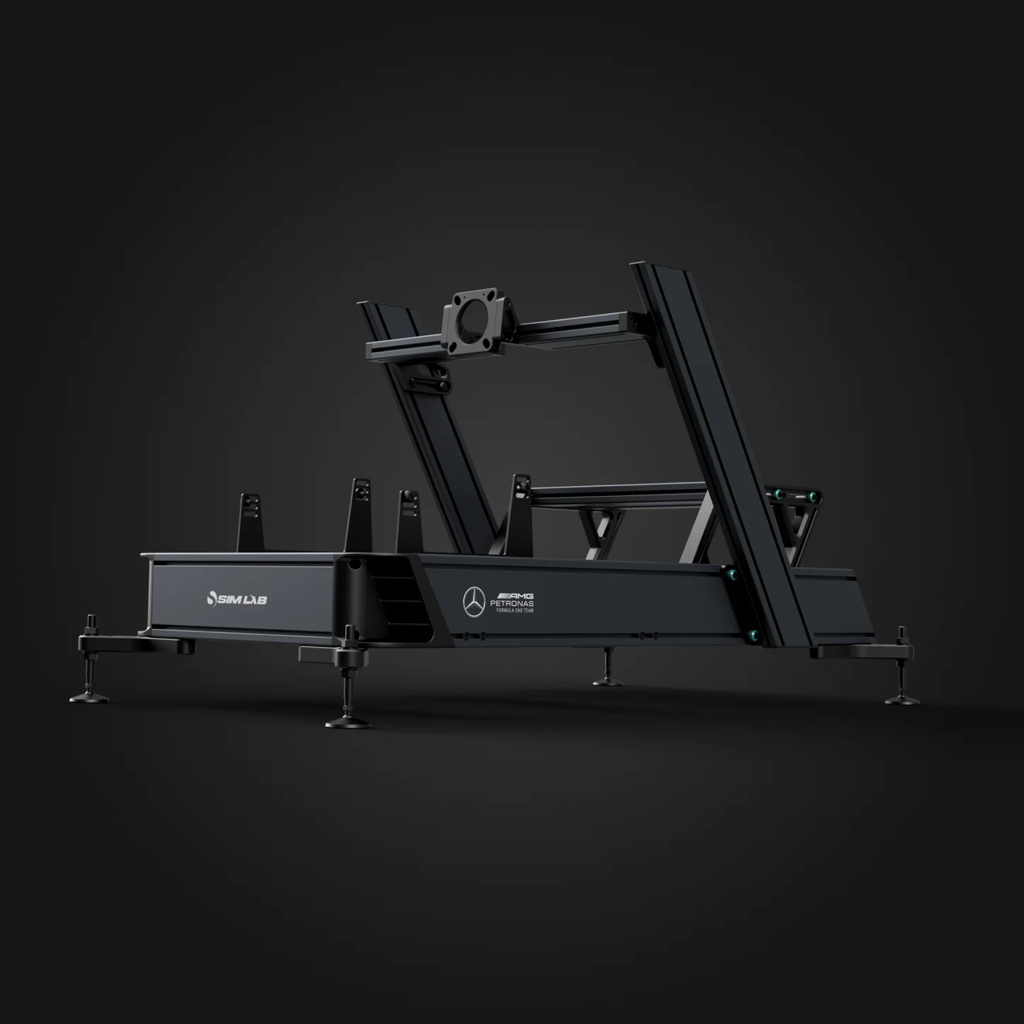 Sim-Lab Mercedes-AMG PETRONAS Formula One Team Sim Racing Cockpit with slider without seat