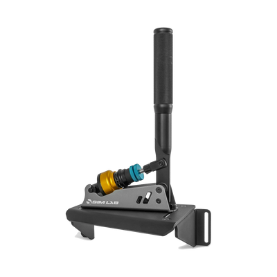 Sim-Lab XB1 kézifék döntött rögzítőkonzol alumínium profilra szereléshez, tartalmazza a szerelési anyagokat