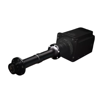 Simagic Motor Shaft Extender offering 15cm and 20cm options for improved steering wheel positioning and comfort.