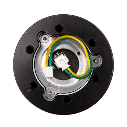 Simagic Quick Release QR 50mm/QR 70mm sim racing wheel adapter with aluminum construction and tool-free setup