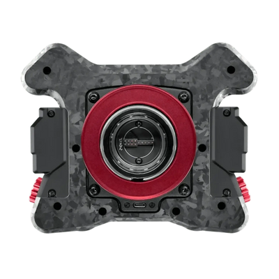 Simagic Neo X Hub with 6x70mm bolt pattern compatible with MOMO, Sparco, and OMP wheel rims and paddle shifters.