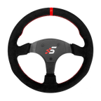 Simagic P-330R Alcantara závodní volant, CNC hliníková slitina, průměr 330 mm, Alcantara úchop, kompatibilní se Simagic GT Pro Hub a GT1 Hub.