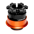Simagic QR-A Quick Release Adapter for Alpha EVO, compatible with third-party steering wheels, 70mm hole pattern mount.