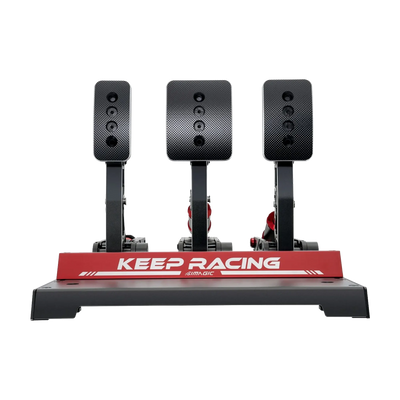 Simagic P1000 Pedalen met verstelbaar aluminium ontwerp, met hoge nauwkeurigheid voor competitief racen.