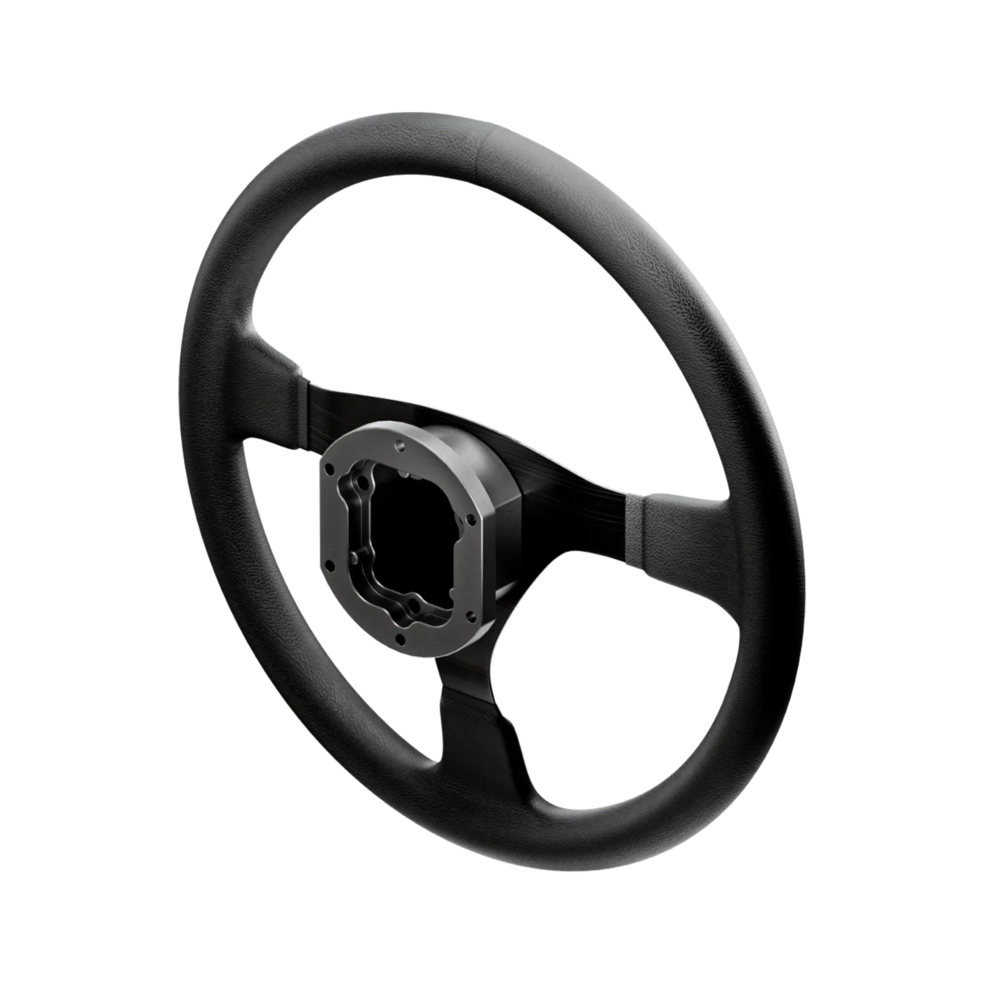 Simucube 50.8 mm to 70 mm Adapter for wheels with Simucube Link Quick Release connection for racing simulation setups.