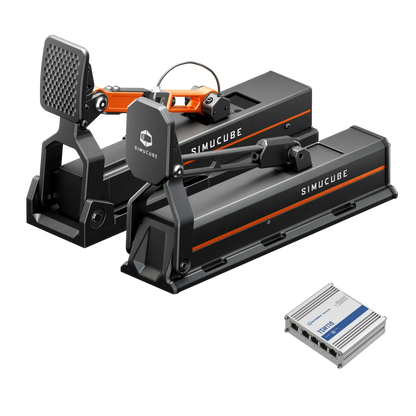 Simucube ActivePedal Ultimate fék + ActivePedal Pro gázpedál csomag a valósághű szimulátoros versenyzéshez