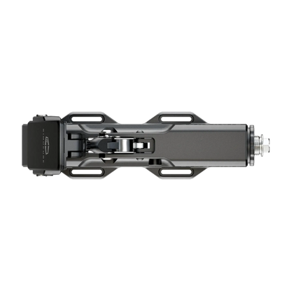 Simucube Co-Pedal with realistic pedal feel, 2-in-1 throttle and clutch solution, top view