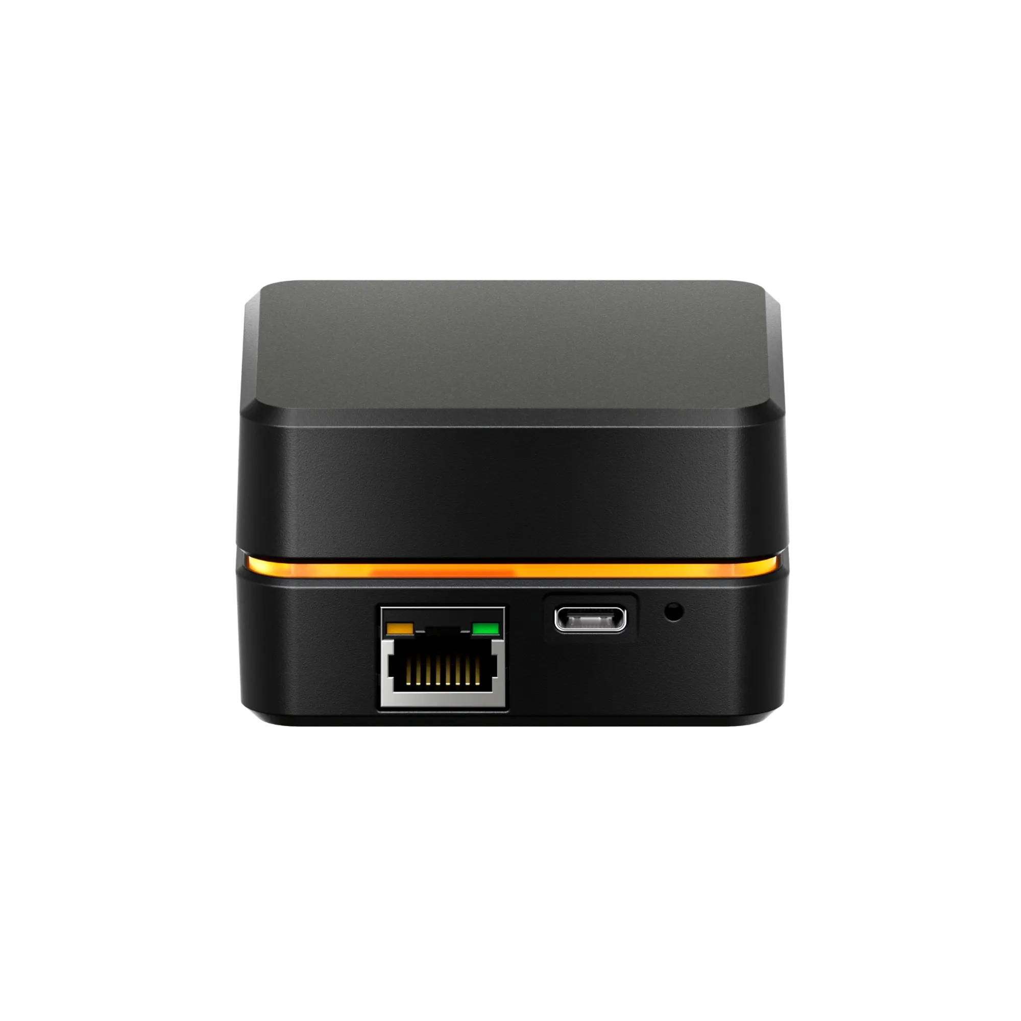 Simucube Link Hub enhances your rig, connect all Simucube gear, protects from surges, saves USB space with a single USB port.