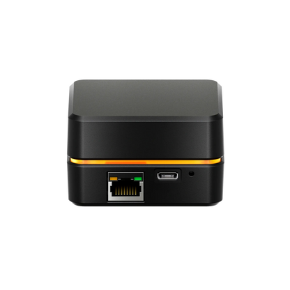 Simucube Link Hub enhances your rig, connect all Simucube gear, protects from surges, saves USB space with a single USB port.
