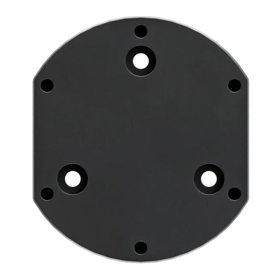 Simucube 3 70 mm Adapter for third-party quick release with industry-standard mounting pattern.