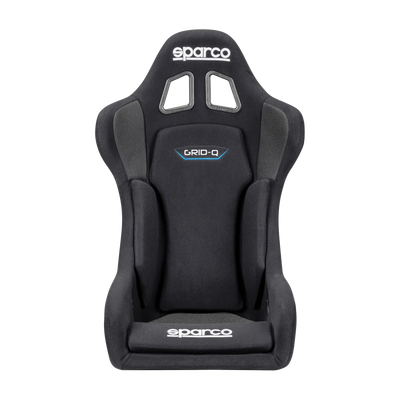 Sparco - GRID Q racestoel met QRT-technologie voor lichtgewicht design, aanpasbare kussens, zijdelingse bevestigingen, Italiaanse vakmanschap.