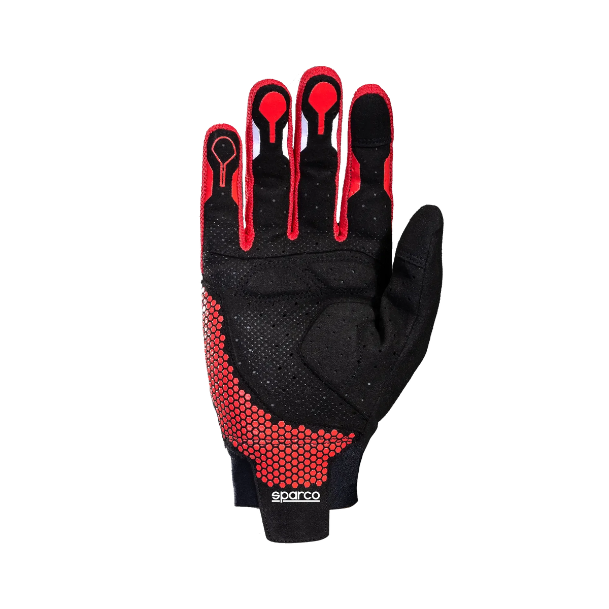 Sparco Hypergrip+ sim racing gloves - Red