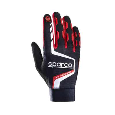 Sparco Hypergrip+ sim racing gloves - Red