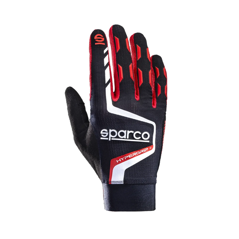 Sparco Hypergrip+ sim racing gloves - Red