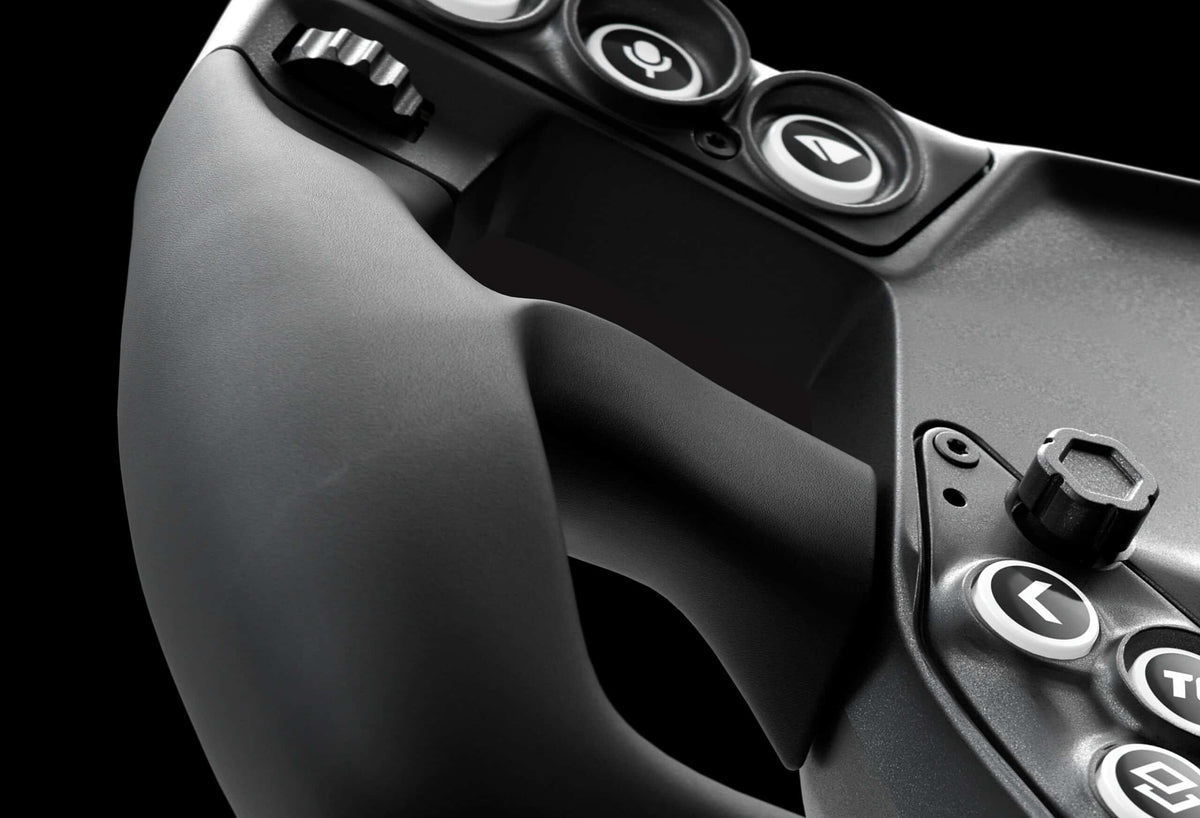 Simucube Savu Pro ergonomic grip - designed to fit your hands naturally