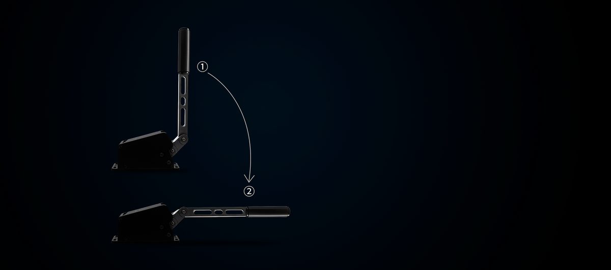 Simagic TB-1 Handbrake - dual mode lever switching
