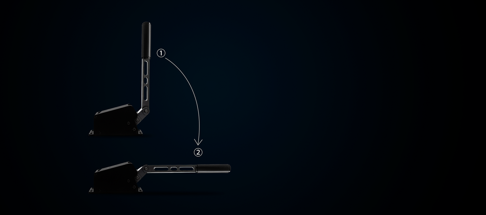 Simagic TB-1 Handbrake - dual mode lever switching