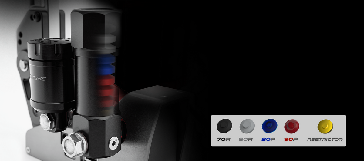 Simagic TB-RS - nine elastomers for four stiffness settings