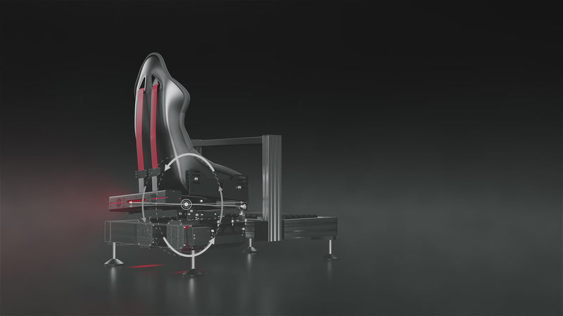 Qubic System QS-H13 motion demo - deep pivot point pitch and roll dynamics
