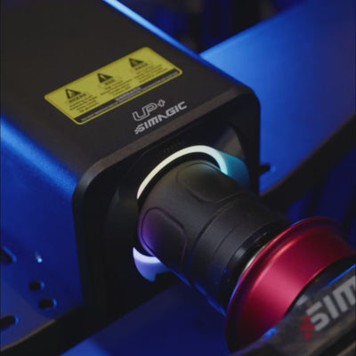 Simagic Alpha EVO Pro with 18Nm torque and smooth force feedback for sim racing