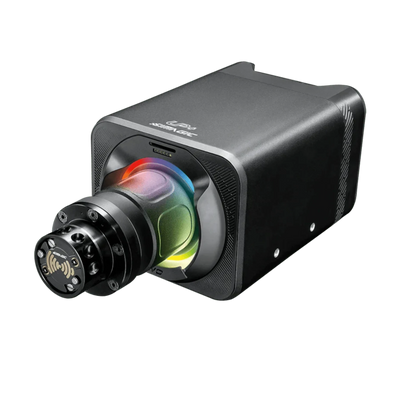 Simagic Alpha EVO Sim Racing Wheel Base with 12Nm Torque and Zero-cogging Tech for Precise Control and Competitive Edge.